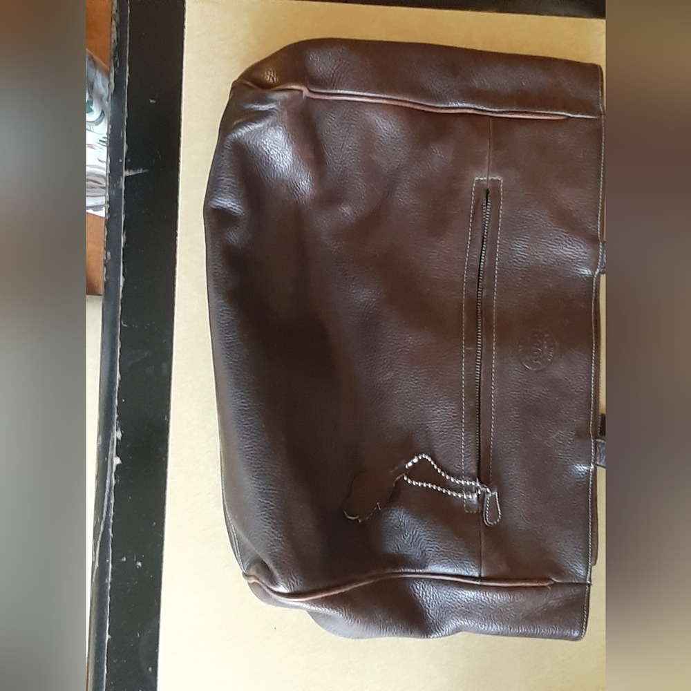 Vintage Roots Canada leather bag